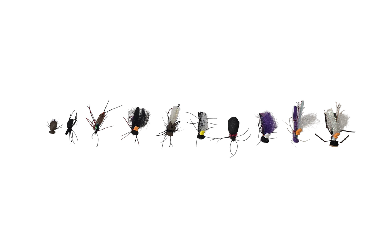 10 Piece Assorted Dry Fly's (Highest Quality)