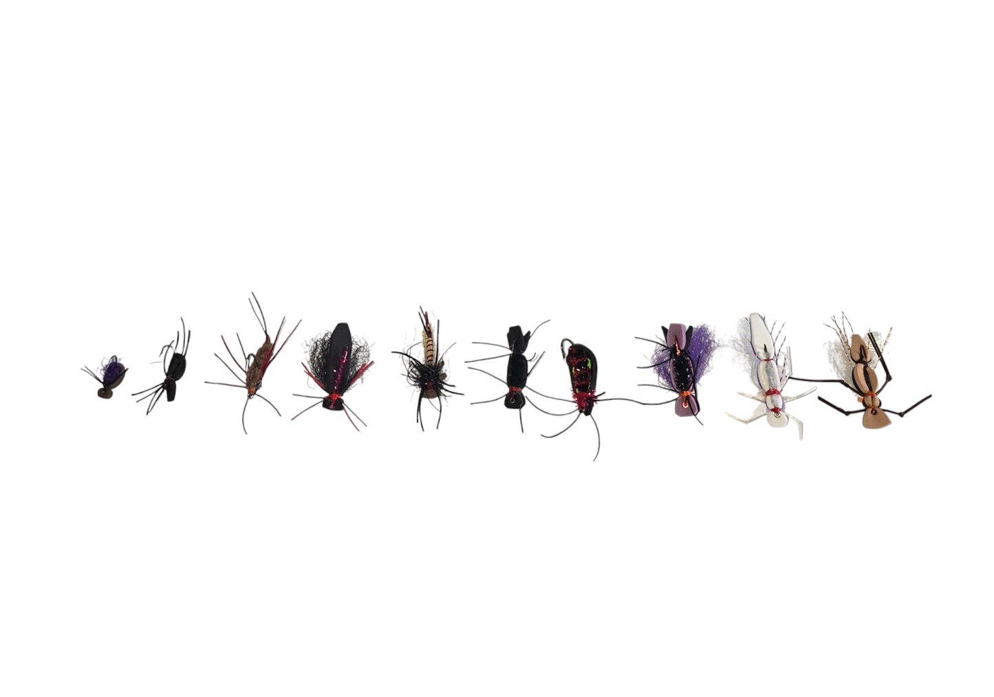 10 Piece Assorted Dry Fly's (Highest Quality)