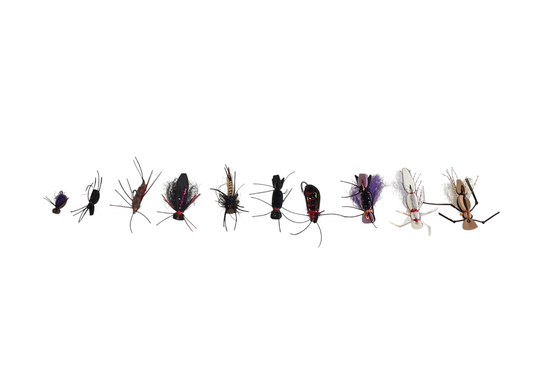 10 Piece  Assorted  Dry Fly's (Highest Quality)
