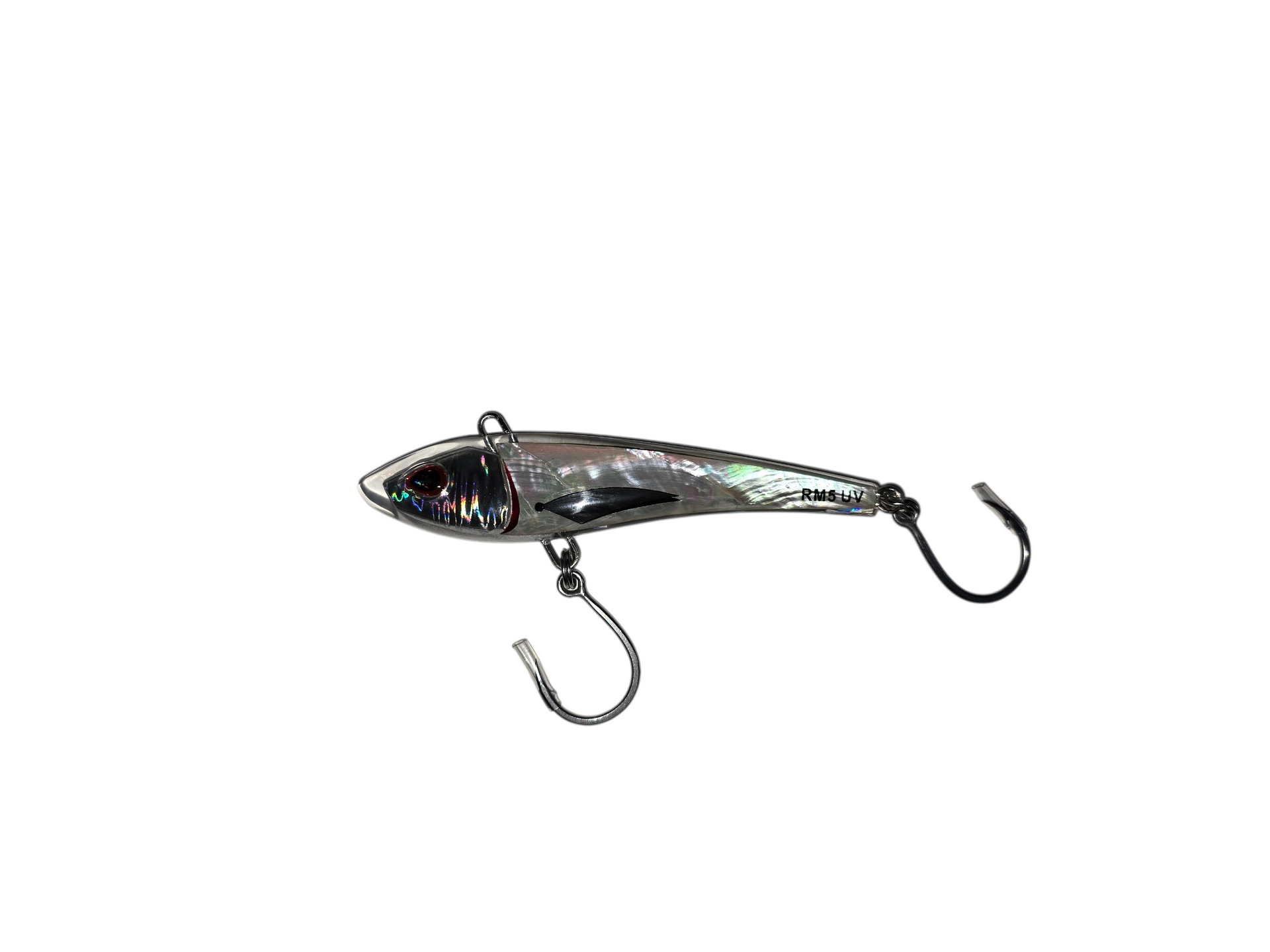 RM5 Solid Resin White Abalone 5'' Inch UV Minnow Lure – OnTheVergeAngling